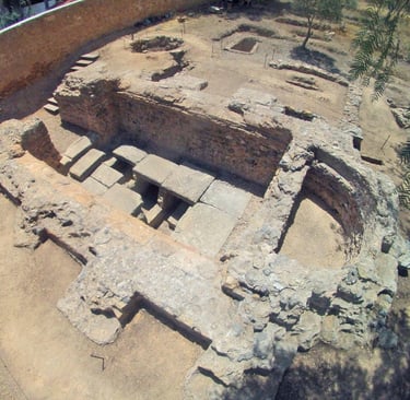 The Martyrium of La Alberca, a district of the city of Murcia, is a Roman mausoleum that has been da