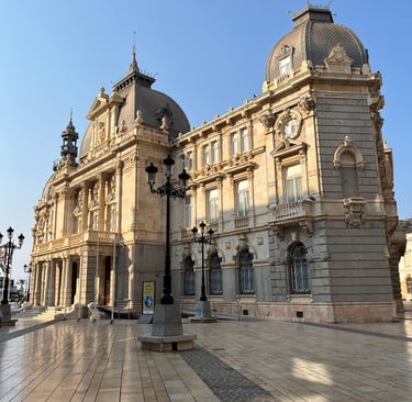 The City Hall building, completed in 1907, is one of the examples of the city's economic splendor at