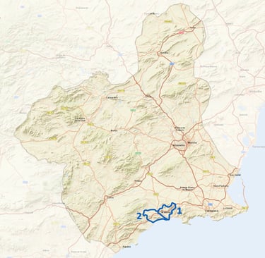 IMBA Mountain Bike Routes in Mazarrón murcia
