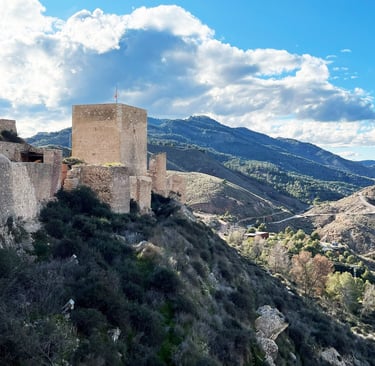 The Espolón Tower, in the castle of Lorca, was built in the 13th century, after the Christian conque
