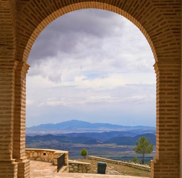 View from the sanctuary known as Casa de Cristo, in Moratalla. Photo by Pablo Cabezos.