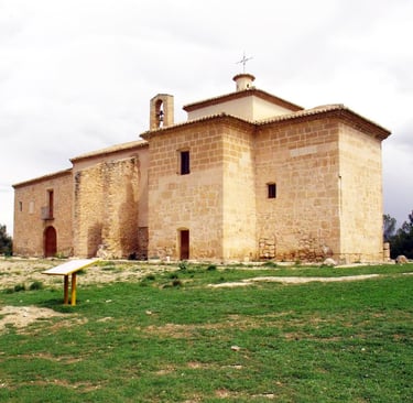 The Hermitage and Sanctuary of the Incarnation, built in the 16th century, stands in a fascinating a