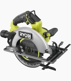 Ryobi ONE+ HP brushless cordless 7-1/4 inch circular saw for woodworking projects.