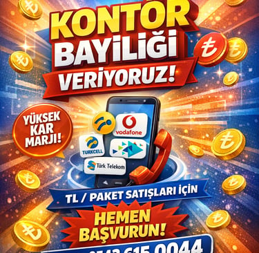 Oratis Telekom ile Kontör Bayiliği Fırsatı