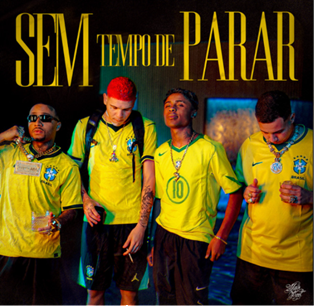 Orochi, Real Fuba e MC Meno K no lançamento de Sem Tempo de Parar