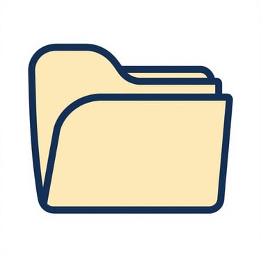 an icon of file board