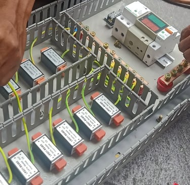 Perakitan Panel untuk Sarfas SPBU