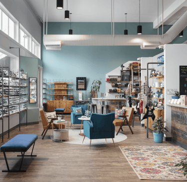 Interior of Edge Optics Fort Collins location