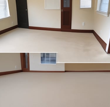 A pristine apartment interior after a thorough end-of-lease cleaning.