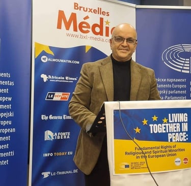 Lahcen Isaac Hammouch président de BXL-Média