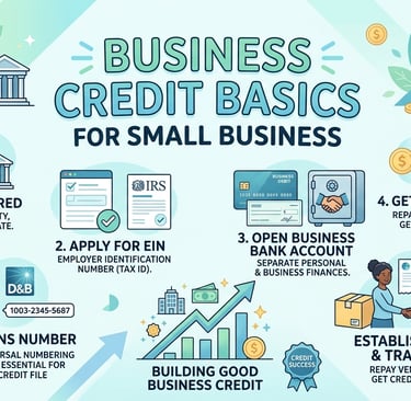 Business Credit Basics for Small Business 