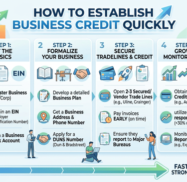 How to Establish Business Credit Quickly 