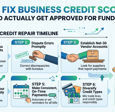 How to Fix Business Credit Score Fast 