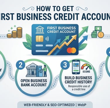How to Get Your First Business Credit Account