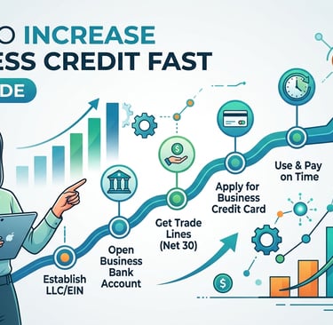 increase business credit fast
