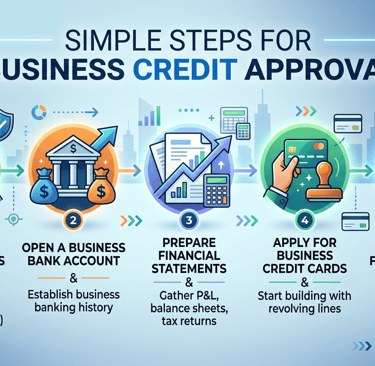 Simple Steps for Business Credit Approval