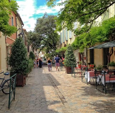 Les ruelles de Aigues Mortes