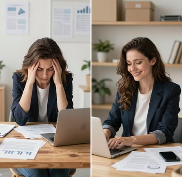 photo of white staircase