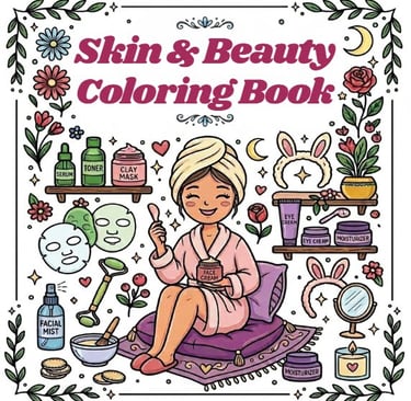 Skin and Beauty Coloring Book - Skin on Scoop Collection
