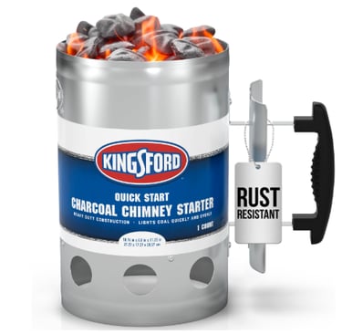 Lighting coal has never been easier! Great for any barbecue.