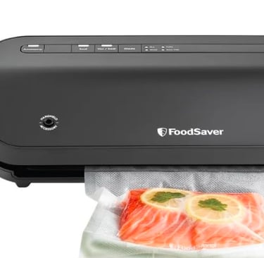 This vacuum sealing system is perfect for keeping your food fresh and sealed!