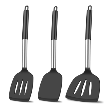 These silicone spatulas are a must for any kitchen. Perfect for flipping and serving!