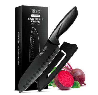 This chef knife is a must-have for any kitchen. Perfect for chopping and slicing.