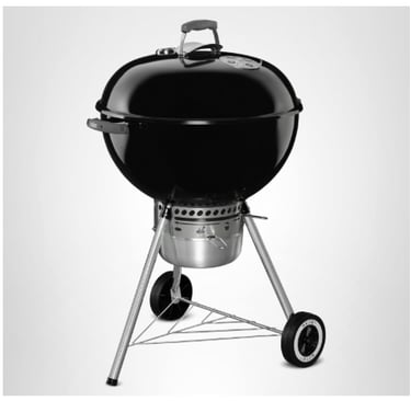 This grill is perfect for summer cookouts. It's easy to use and clean, with a built-in thermometer f