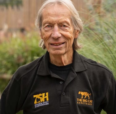 Founder of Hertfordshire Zoo, Peter Sampson