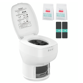 R1808 RV Toilet Waterless Dry Flush