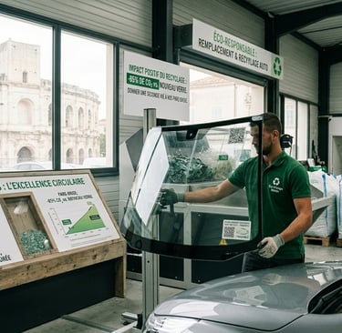 Éco-Responsabilité des Vitrages Automobile 