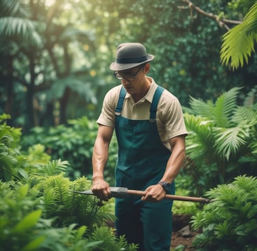 Jasa tukang taman profesional di Bogor membuat taman minimalis modern