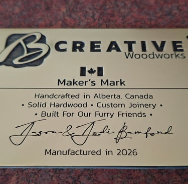 Brass plaque cut out of stock from 1.25mm brass plate, deep engraved and filled with oxide