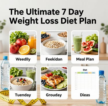 The Ultimate 7 Day Weight Loss Diet Plan