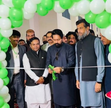 Saqib Khan Chadhar MPA PP-97 inaugrating