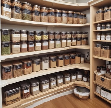 a pair of glass bottles