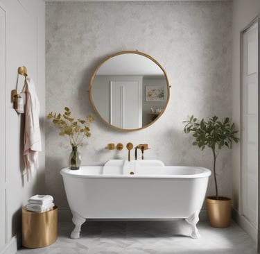 a white wall with a sign on it