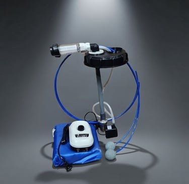 Living Water biorector system kit.