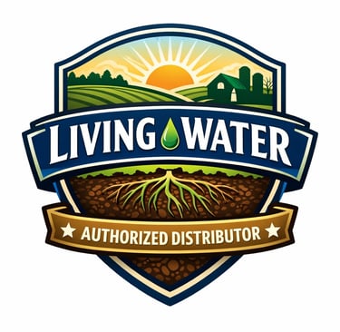 Living Water Authorized Distributor Badge