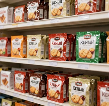 A colorful floral arrangement of spring flowers in a woven wicker basket on a white background.