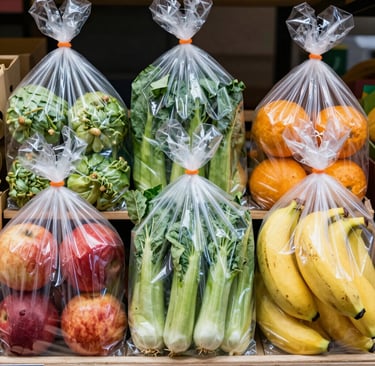 A vibrant photo showcasing a neatly arranged Bento grid layout filled with diverse image thumbnails.