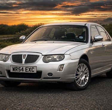 Rover 75 photograph by Mike Barrett