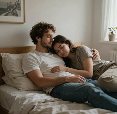 Hands gently holding a beautifully crafted adult toy, highlighting its smooth curves and safe materials.