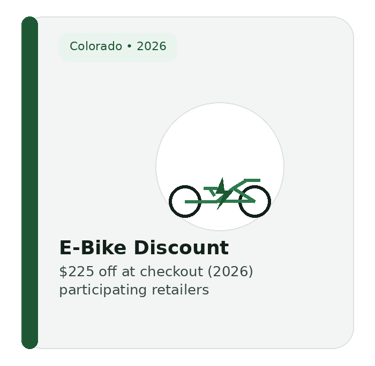 E-Bike Discount