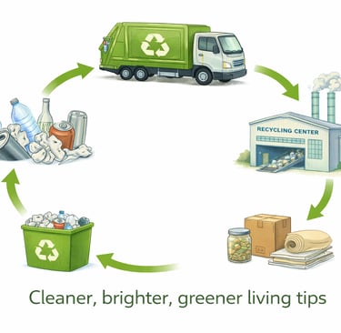 Greener Living Tips, Recycle