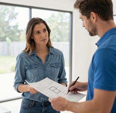 Bright living room with modern inventory