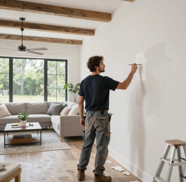 Bright living room with modern inventory