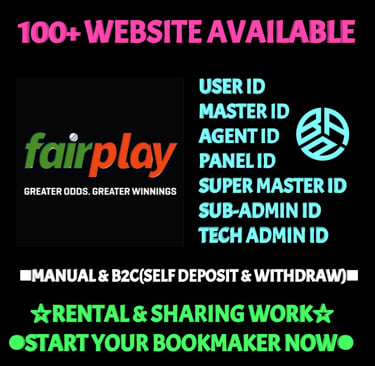 MASTER ID SUPER MASTER ID ADMIN ID AGENT ID PANEL ID AVAILABLE MASTER ID || SUPER MASTER ID || ADMIN