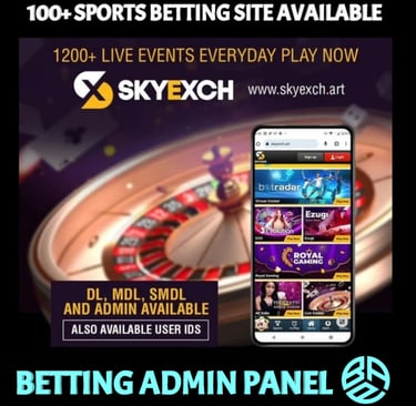 India's No. 1 Betting Solution Provider: Get 100+ Master & Admin IDs on Rental and Sharing Basis at