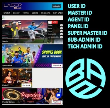 Laser247 Betting ID: भारत का सबसे भरोसेमंद गेमिंग प्लेटफॉर्म - Master ID, Admin ID और रेंटल की पूरी